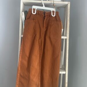 Urban Outfitters Women's Burnt Orange Chino Skirt